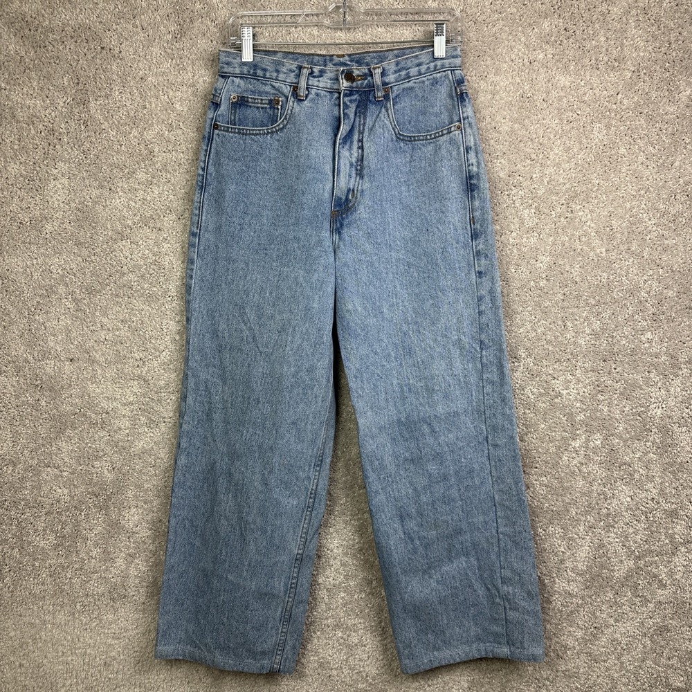 Vintage SAGA Made In USA Jeans Size 30 Baggy Skater Hip Hop‎ Y2K Grunge